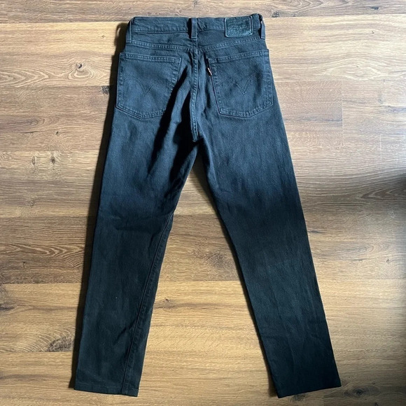 Levi's Premium Black Wedgie Ripped Denim Jeans - Picture 4 of 13